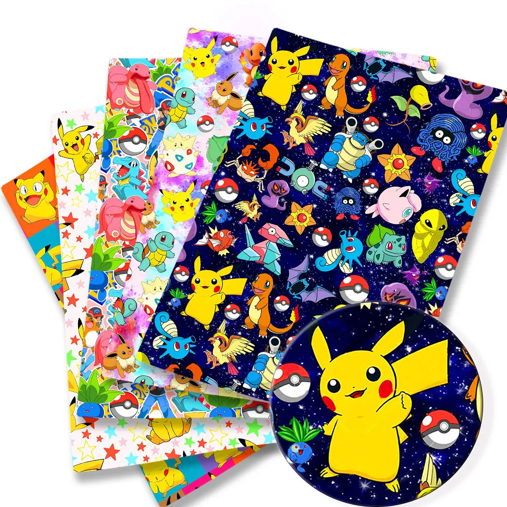 Baby Products For 1 Year Old - Pokemon Cartoon Fabric140*50cm Handmade Sewing Patchwork