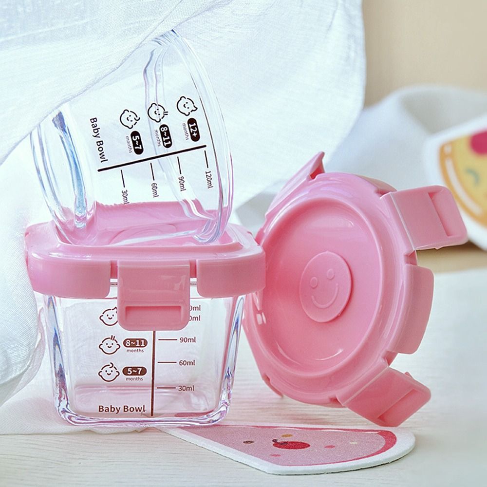Baby Food Storage Jar - Glass Food Storage Box New 170ml