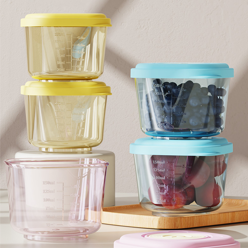 Baby Food Storage Jar - 6 Pcs Baby Food Storage Containers