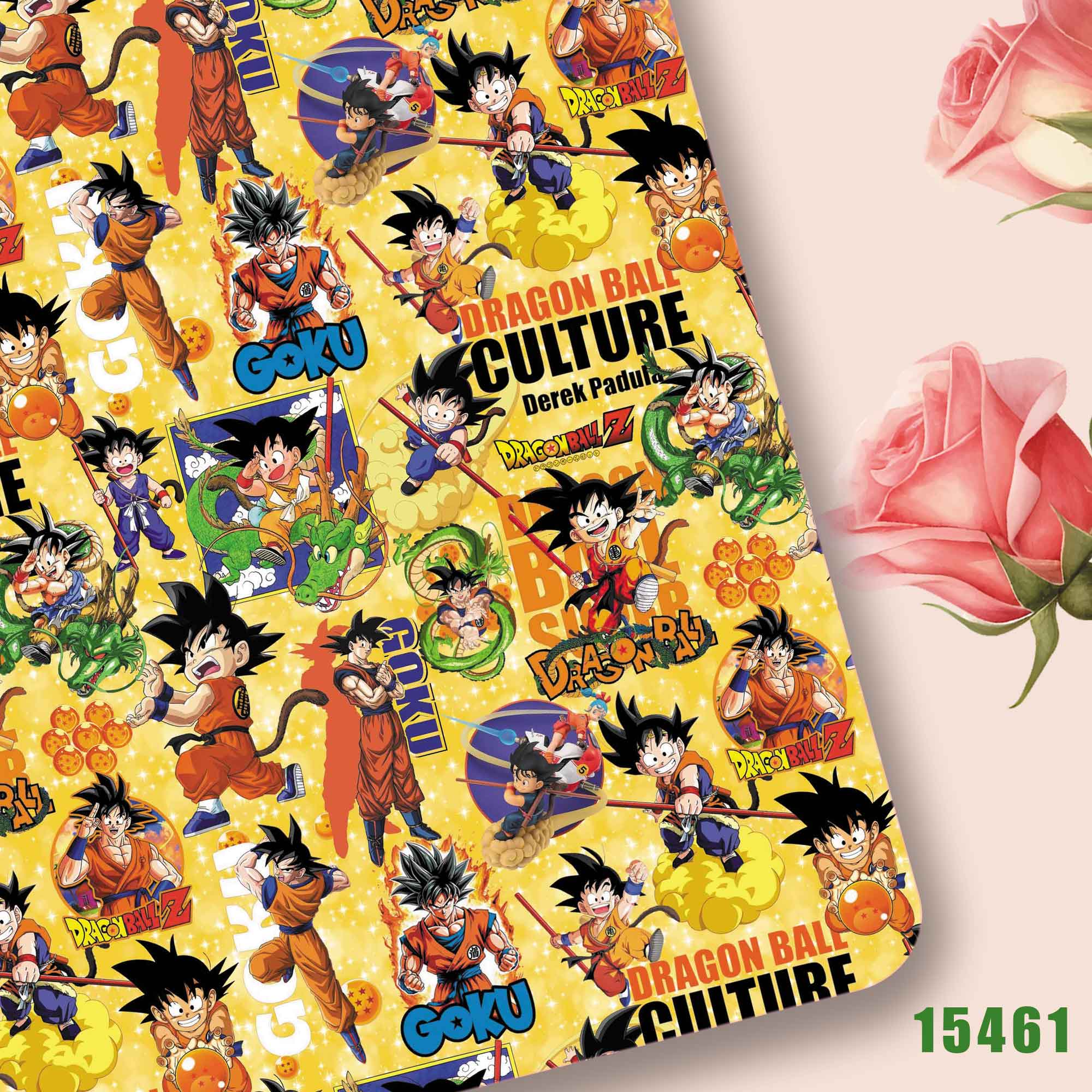 Baby Products For 1 Year Old - 140*50cm dragon ball Polyester/100Cotton/satin Fabric Sewing