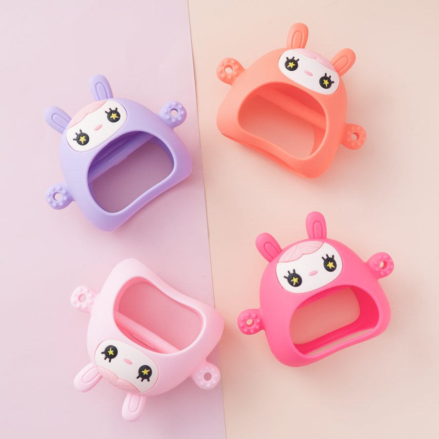 1PC Silicone Teether Toy BPA F - огляд і ціна Teething Mitten Baby