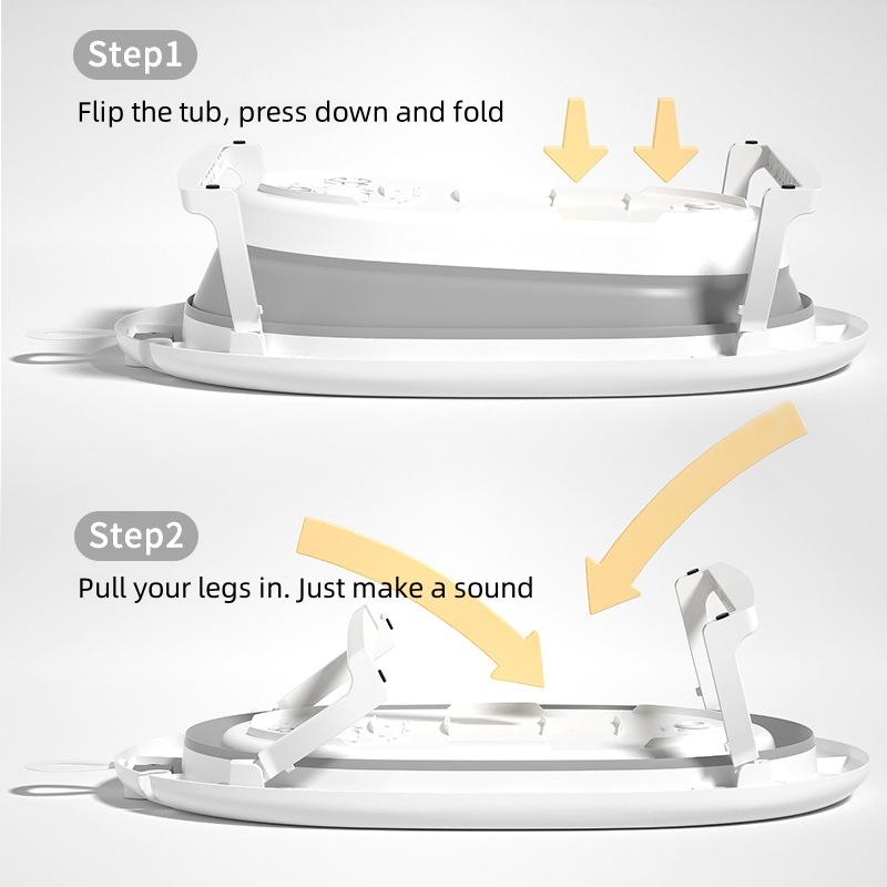Baby digital temperature sensi - огляд і ціна Baby Bath Tub Foldable
