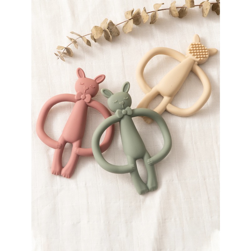 Color Kids 1PC Silicone Teethe - огляд і ціна Baby Products Rabbit