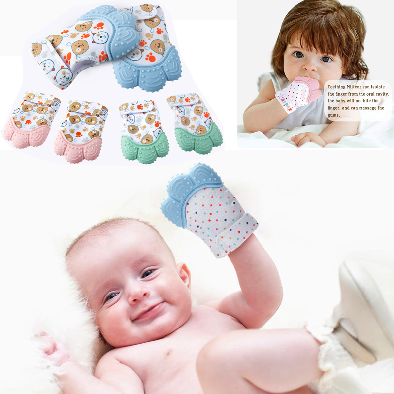 Smoothing Baby Teething Mitten - огляд і ціна Teething Mitten Baby