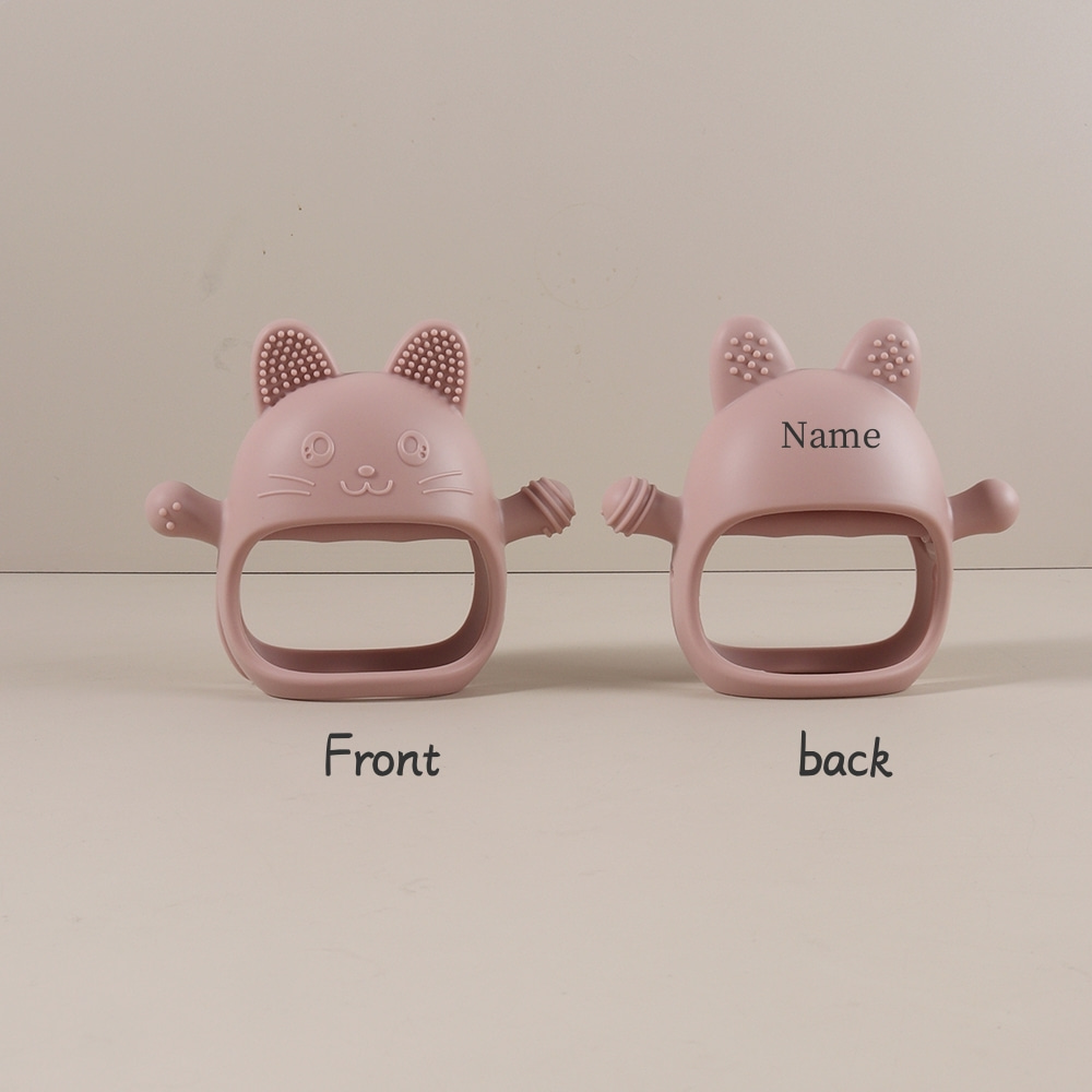 Personalized Baby Teether Cust - огляд і ціна Teething Mitten Baby