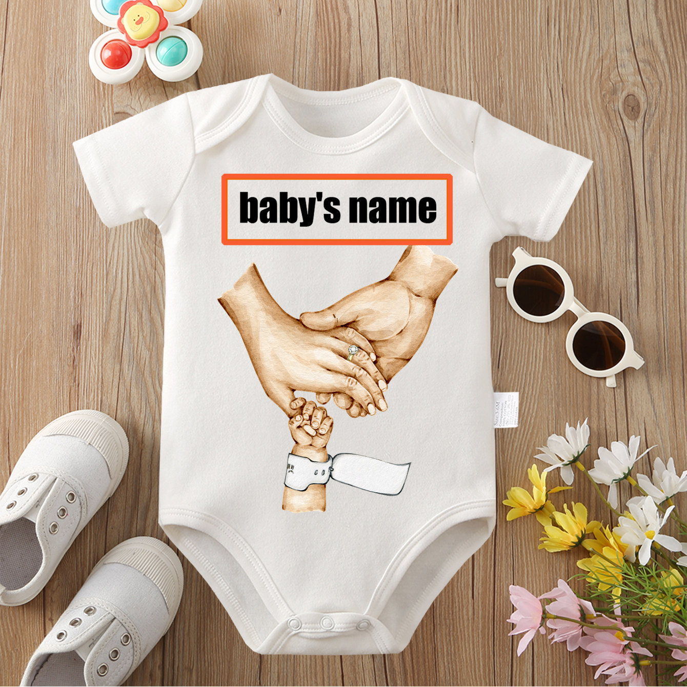 Custom Text (Baby's Name) Jump - огляд і ціна Baby Products Name