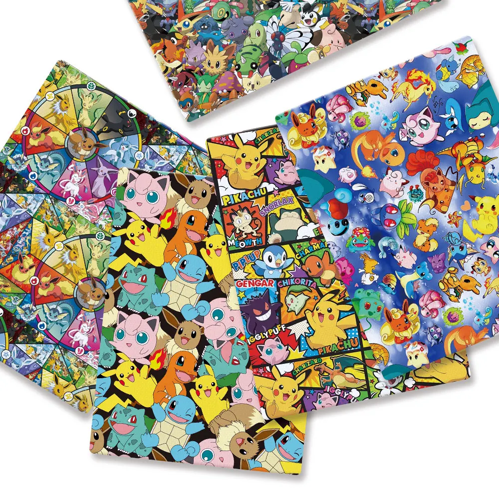 Pokemon Cartoon Fabric140*50cm - огляд і ціна Baby Products For 1 Year Old