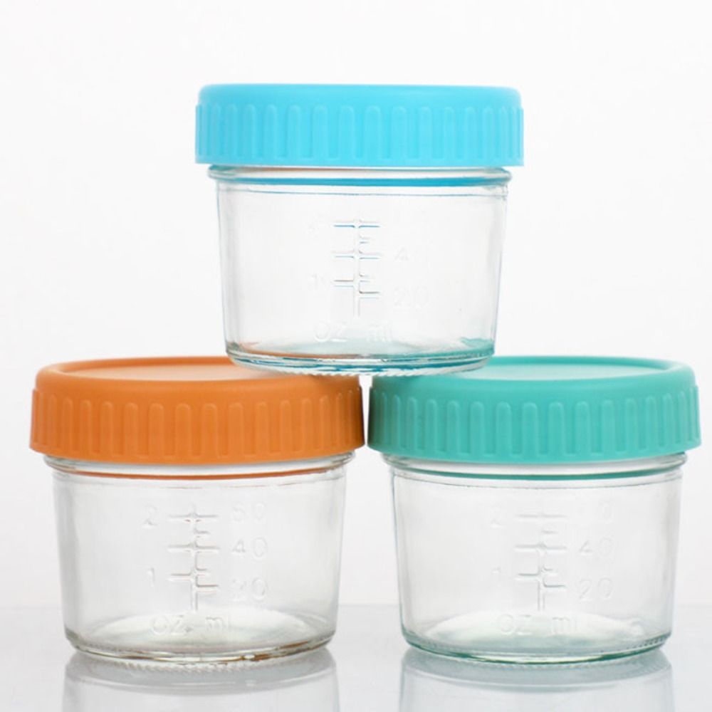 6pcs Multipurpose Glass Baby F - огляд і ціна Baby Food Storage Jar