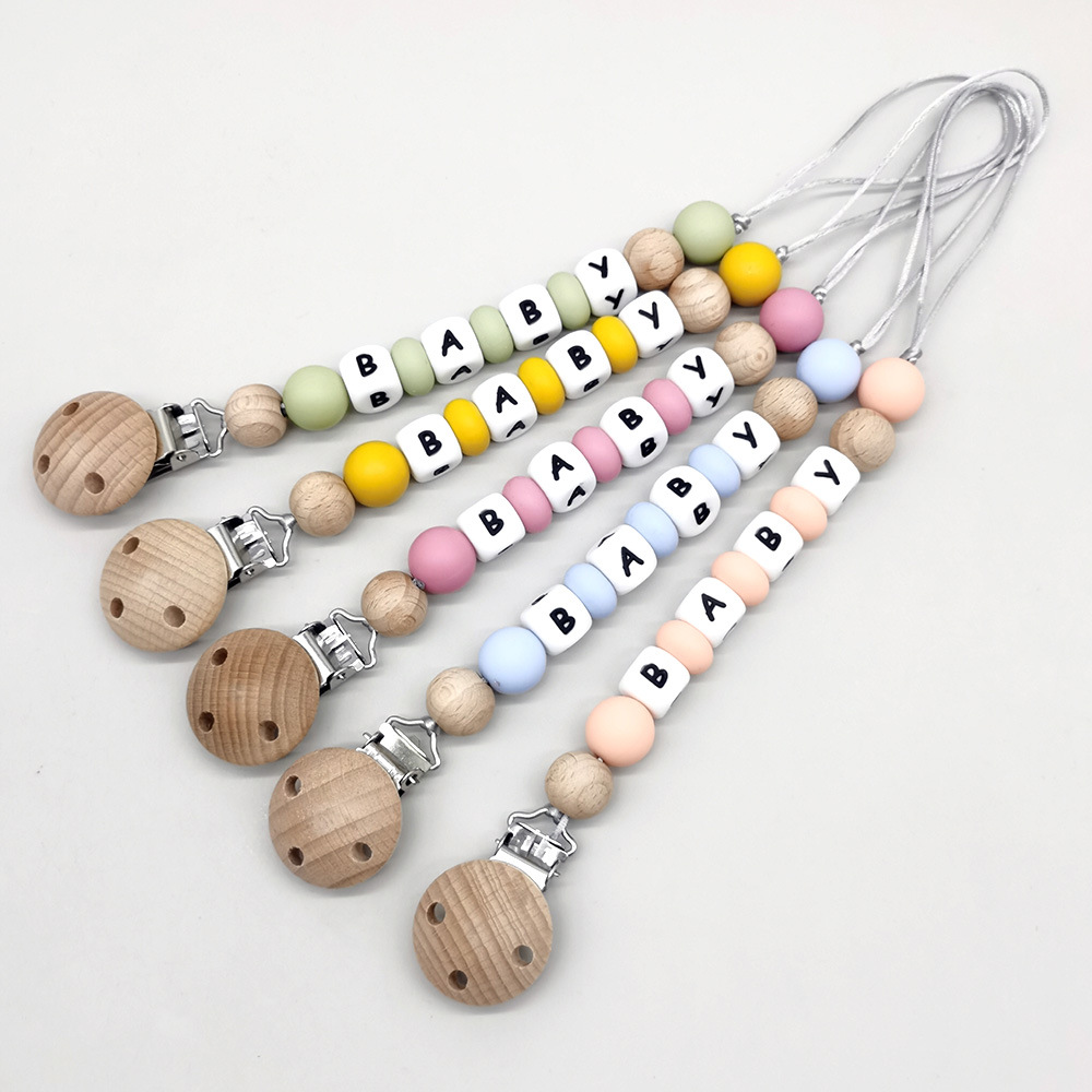 Custom Name Pacifier Clips Cha - огляд і ціна Baby Products Toys