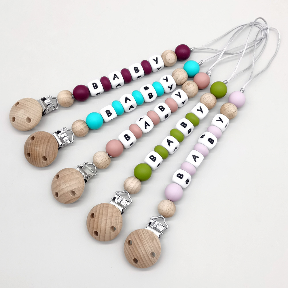 Custom Name Pacifier Clips Cha - огляд і ціна Baby Products Toys
