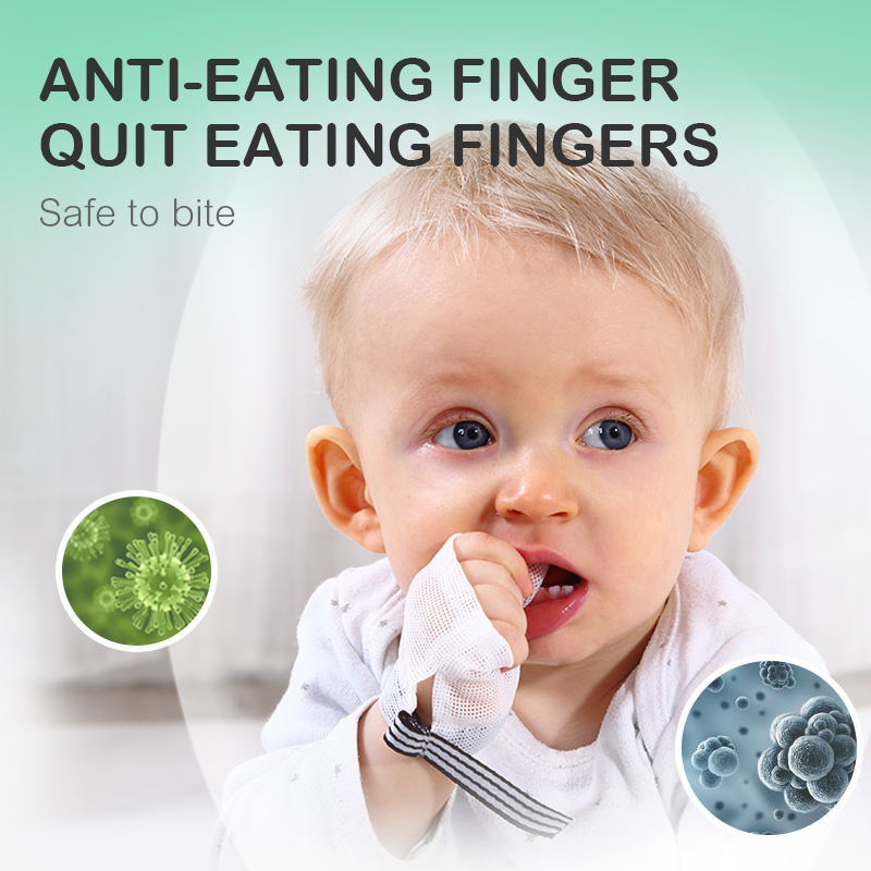 Baby Anti-eating Hand Gloves B - огляд і ціна Teething Mitten Baby