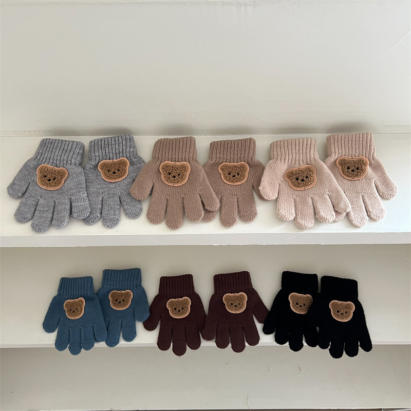 3-7Y Baby Cartoon Bear Mittens - огляд і ціна Teething Mitten Baby