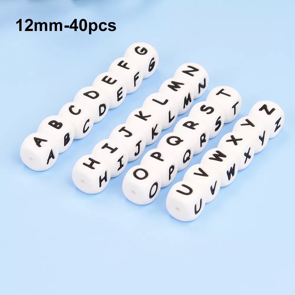 LOFCA 40PCS/Lot Alphabet 12mm  - огляд і ціна Baby Products Name