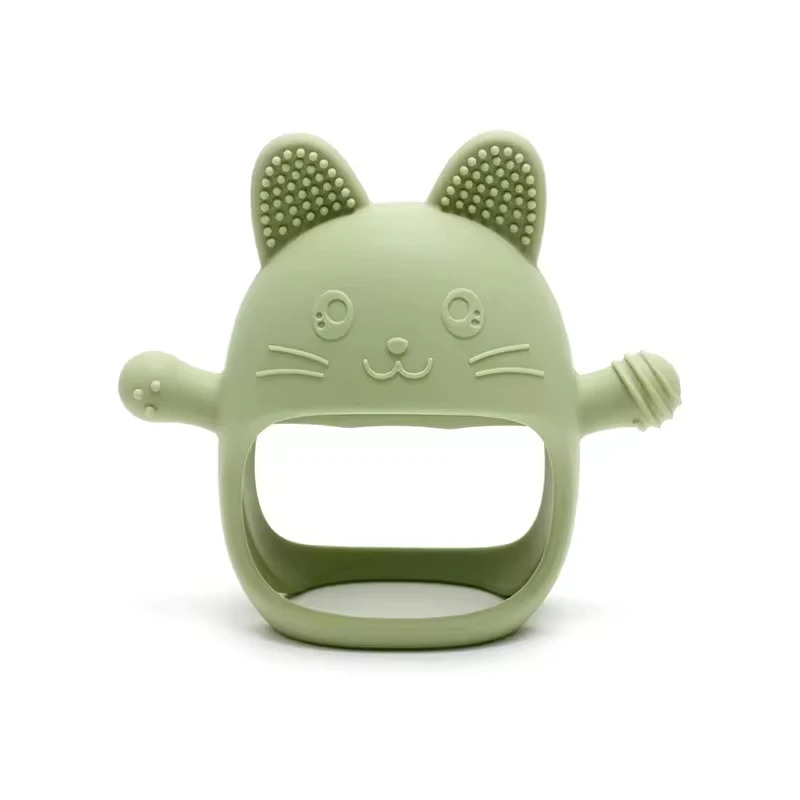 1PC Baby Silicone Teethers Glo - огляд і ціна Teething Mitten Baby