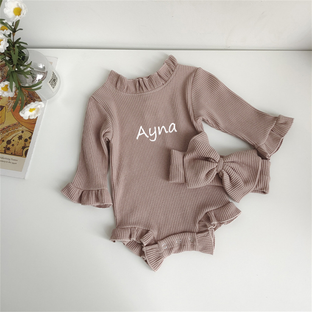 Autumn Striped Crawling Suit f - огляд і ціна Baby Products Name