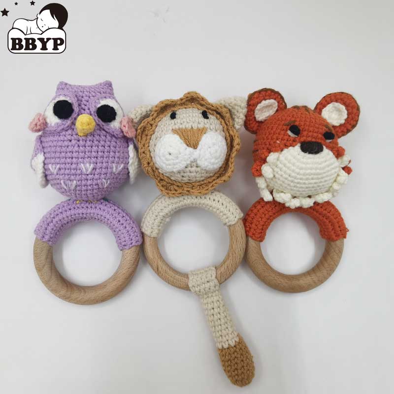 1PC Rabbit Tiger Lion Crochet  - огляд і ціна Baby Products Rabbit