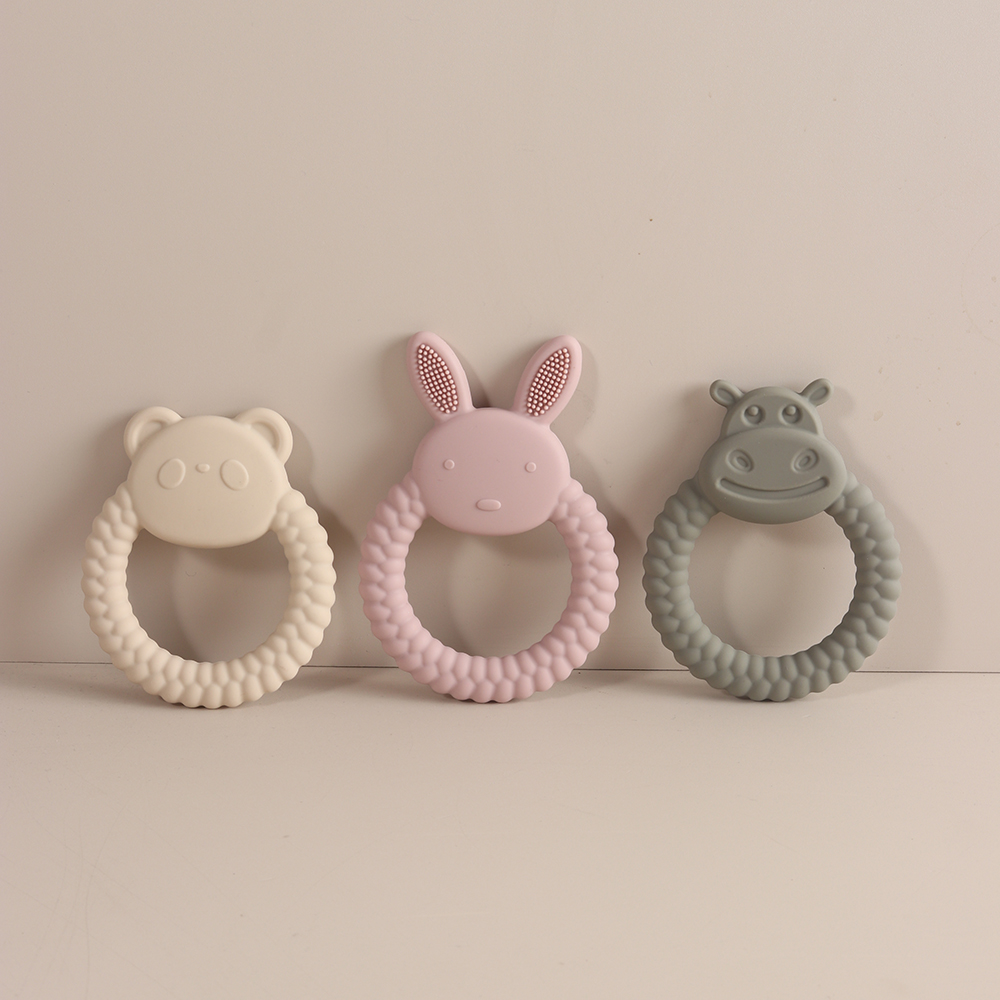 Cute Animal Silicone Teether B - огляд і ціна Baby Products Rabbit