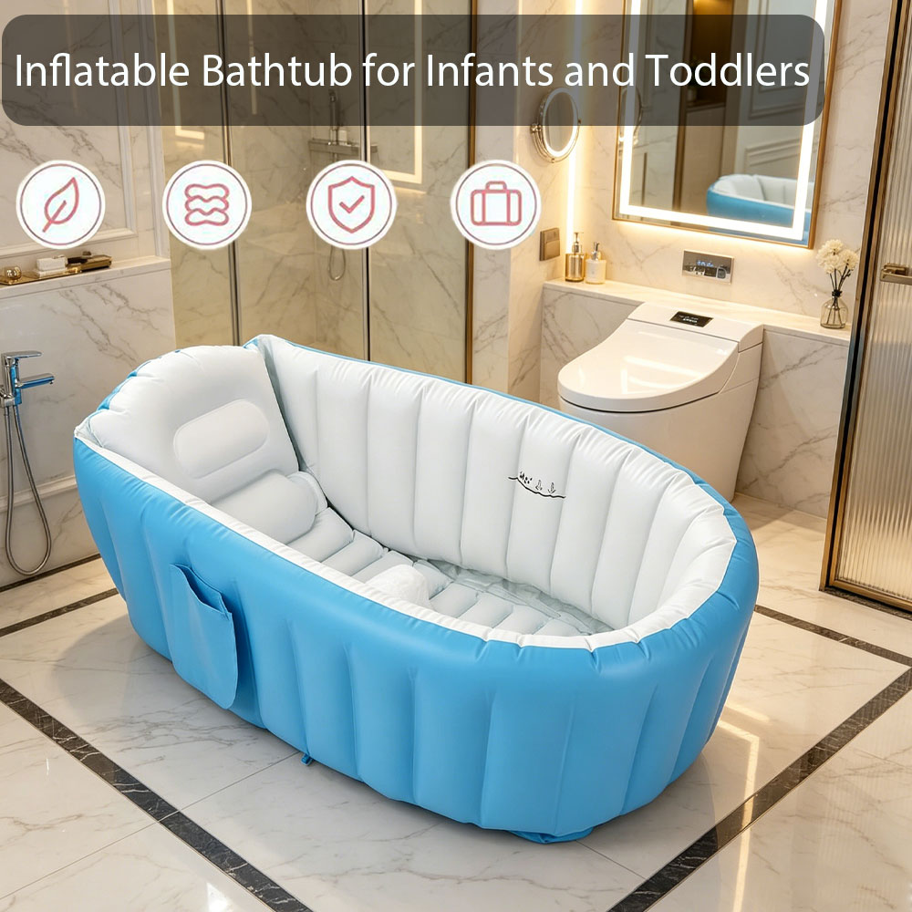 Inflatable Baby Bathtub with A - огляд і ціна Baby Bath Tub Foldable