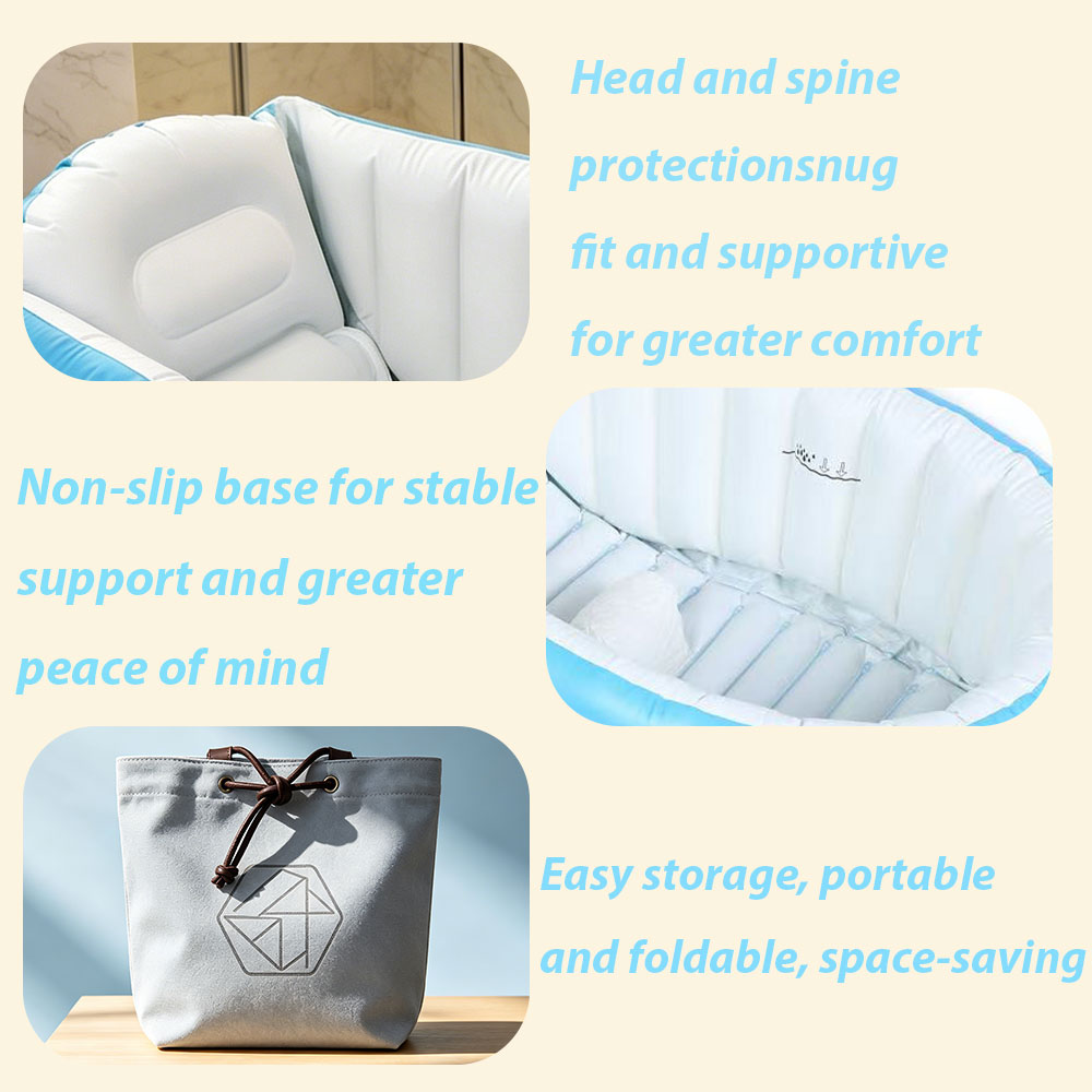 Inflatable Baby Bathtub with A - огляд і ціна Baby Bath Tub Foldable