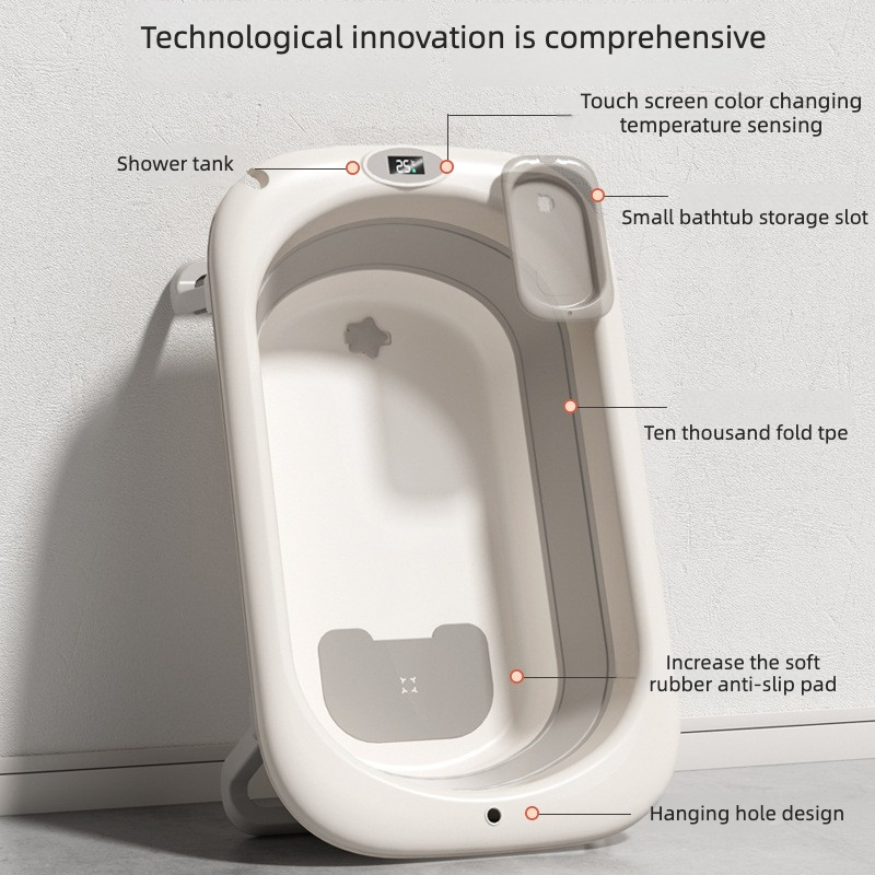 Foldable Newborn Baby Bathtub  - огляд і ціна Baby Bath Tub Foldable
